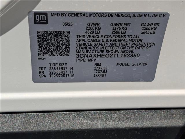new 2026 Chevrolet Equinox car, priced at $28,679