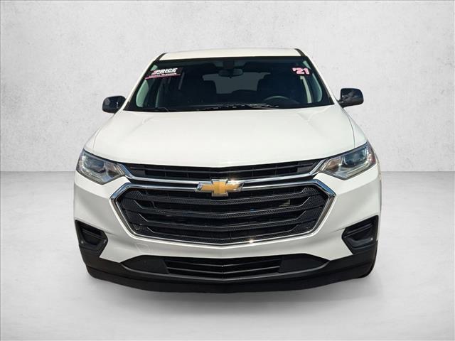 used 2021 Chevrolet Traverse car, priced at $17,207