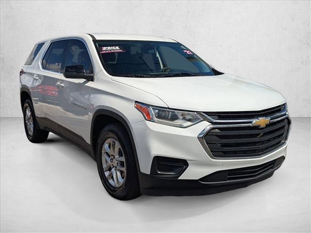 used 2021 Chevrolet Traverse car, priced at $17,207