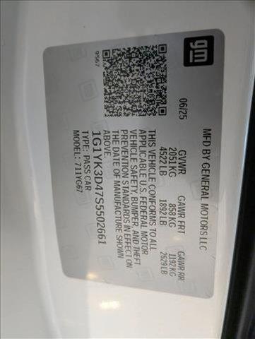 new 2025 Chevrolet Corvette E-Ray car, priced at $111,942