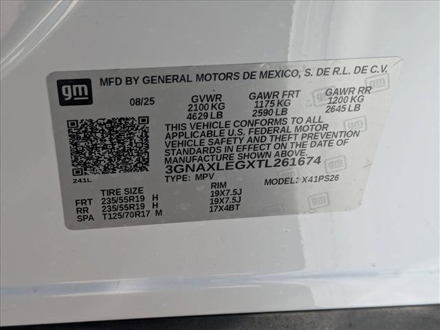 new 2026 Chevrolet Equinox car, priced at $32,447