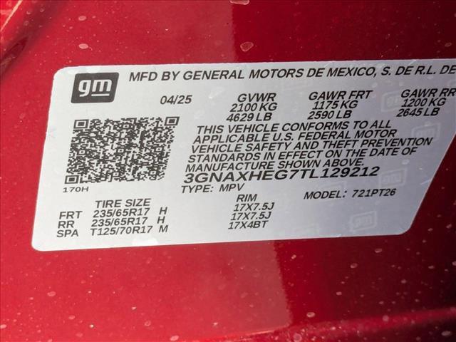 new 2026 Chevrolet Equinox car, priced at $29,512