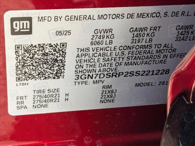 new 2025 Chevrolet Equinox EV car, priced at $43,585