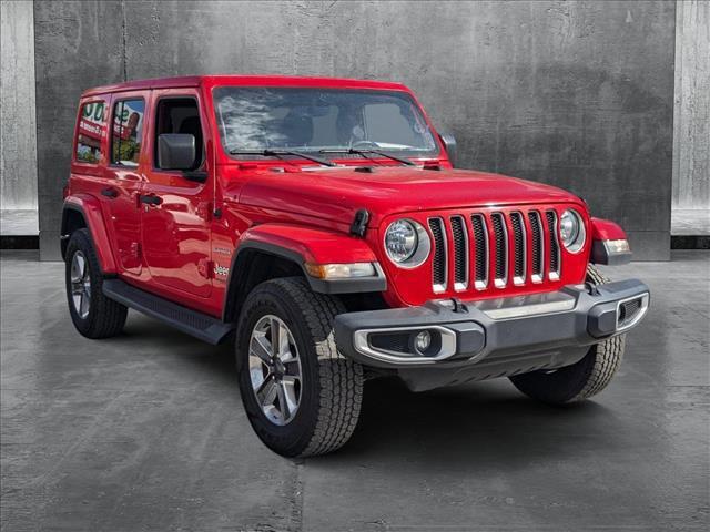 used 2020 Jeep Wrangler Unlimited car, priced at $28,003