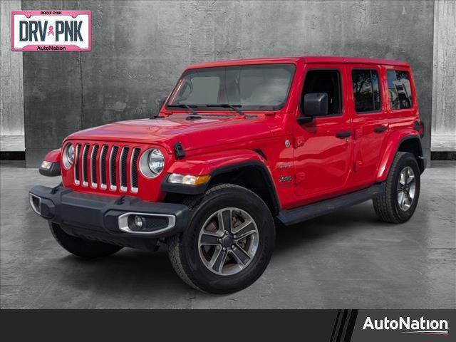 used 2020 Jeep Wrangler Unlimited car, priced at $28,003