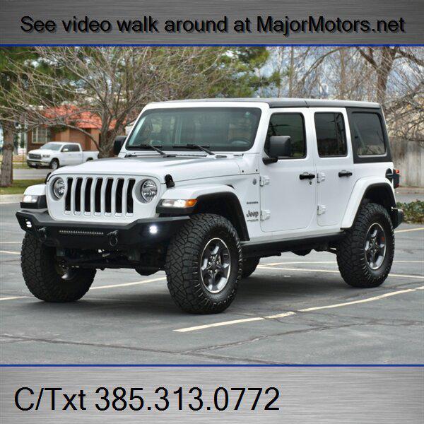 used 2018 Jeep Wrangler Unlimited car, priced at $28,999