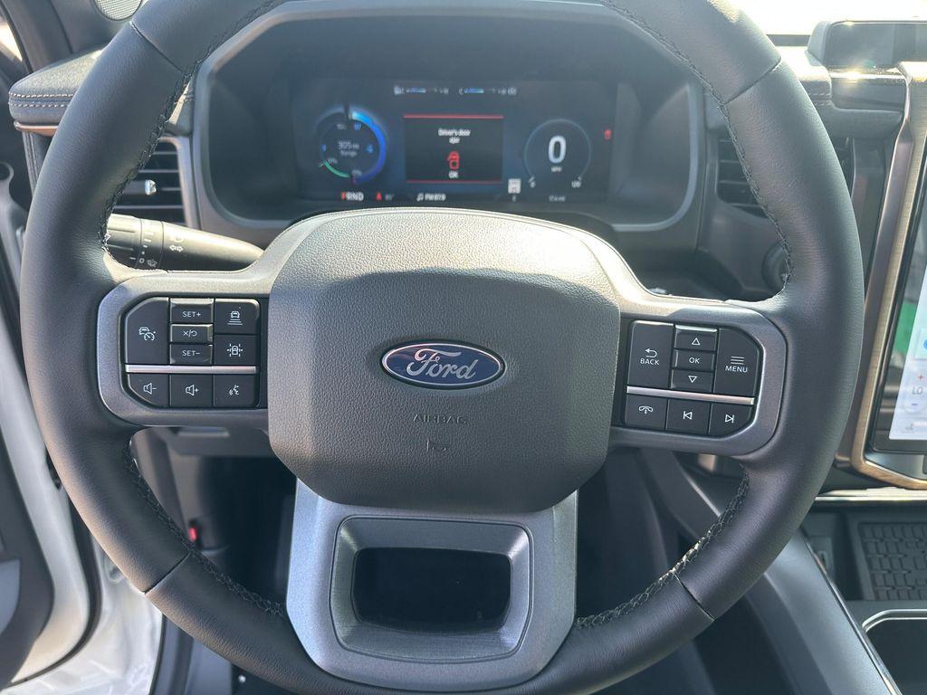 new 2025 Ford F-150 Lightning car, priced at $77,800