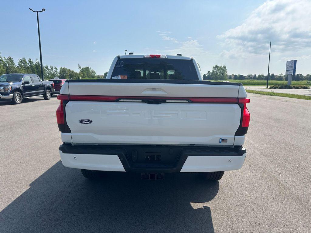 new 2025 Ford F-150 Lightning car, priced at $77,800