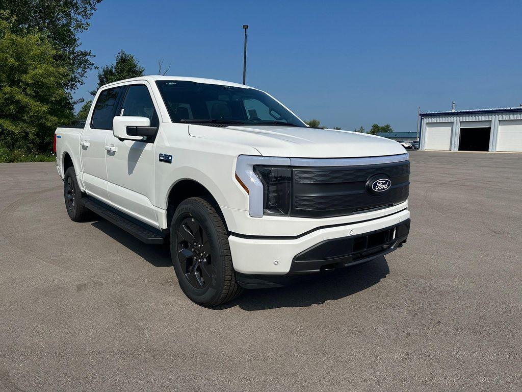 new 2025 Ford F-150 Lightning car, priced at $77,800