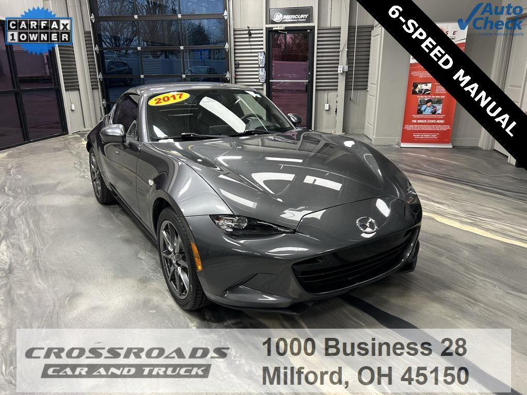 used 2017 Mazda MX-5 Miata RF car, priced at $20,795