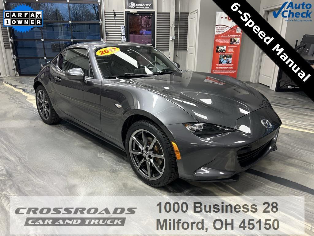 used 2017 Mazda MX-5 Miata RF car, priced at $20,795