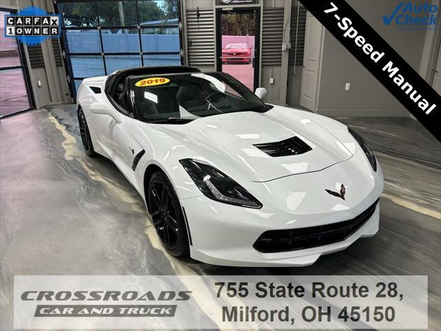used 2019 Chevrolet Corvette car, priced at $50,995
