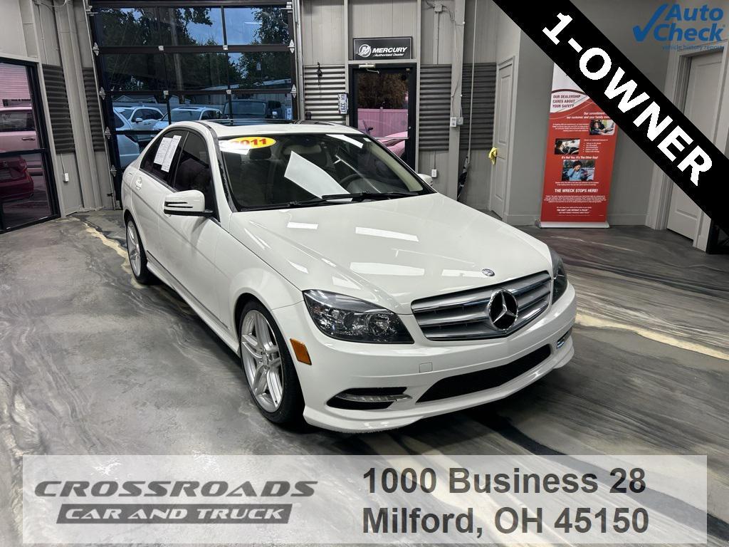 used 2011 Mercedes-Benz C-Class car, priced at $10,495