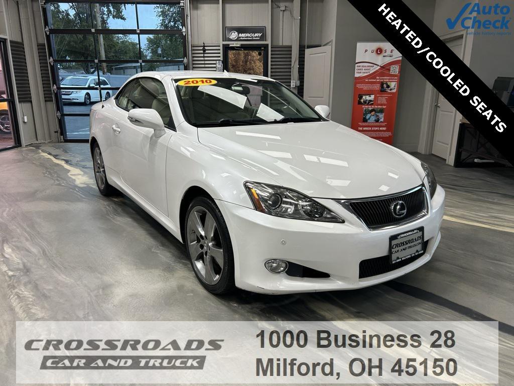used 2010 Lexus IS 250C car, priced at $14,295