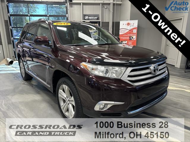 used 2012 Toyota Highlander car, priced at $13,995