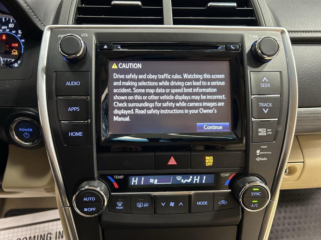 used 2015 Toyota Camry Hybrid car, priced at $13,995