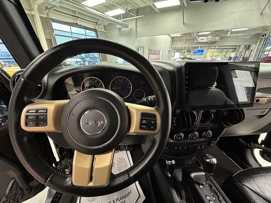 used 2014 Jeep Wrangler Unlimited car, priced at $17,495
