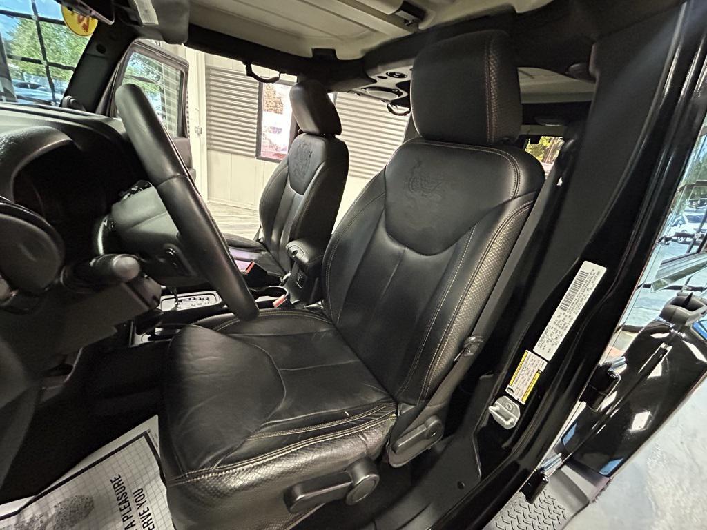 used 2014 Jeep Wrangler Unlimited car, priced at $17,495