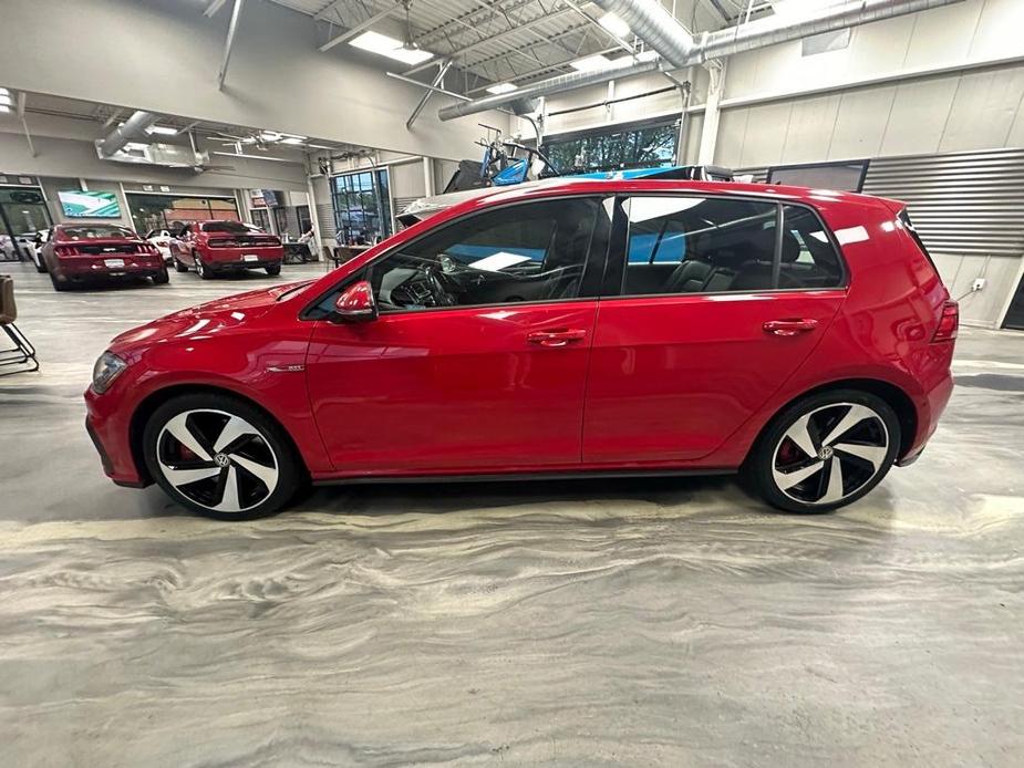 used 2018 Volkswagen Golf GTI car, priced at $25,495