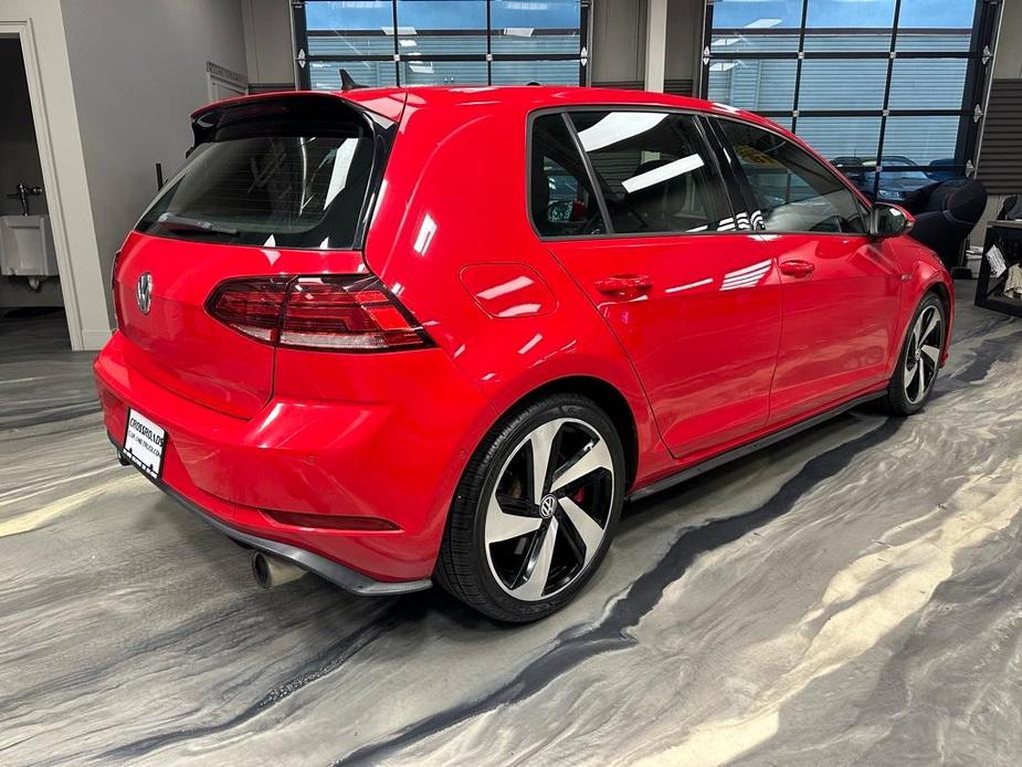 used 2018 Volkswagen Golf GTI car, priced at $25,495