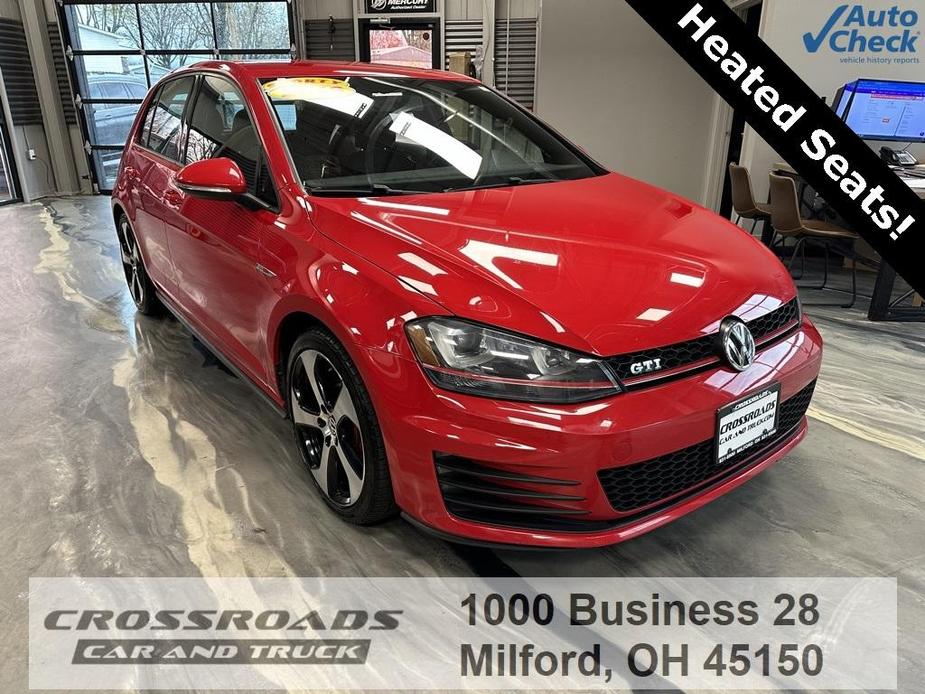 used 2016 Volkswagen Golf GTI car, priced at $18,795