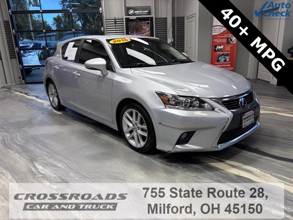 used 2016 Lexus CT 200h car, priced at $15,495