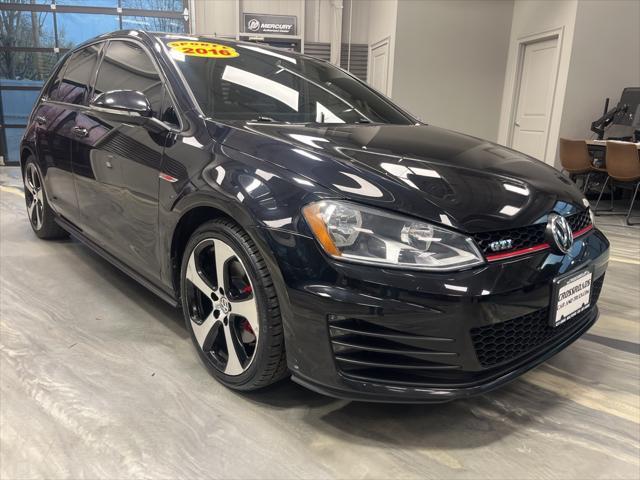 used 2016 Volkswagen Golf GTI car, priced at $16,995