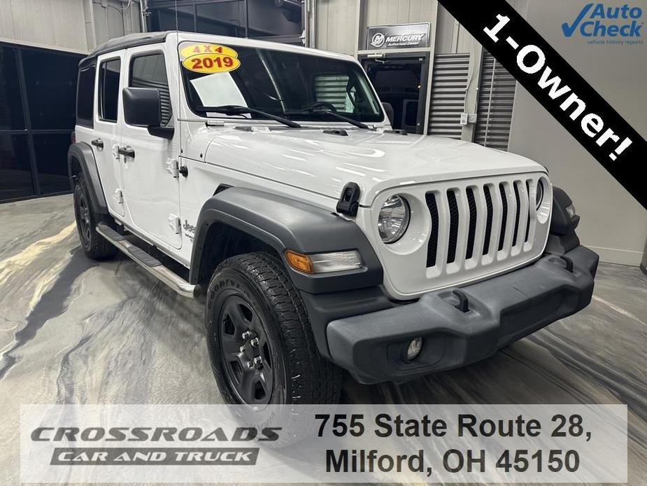 used 2019 Jeep Wrangler Unlimited car, priced at $25,795
