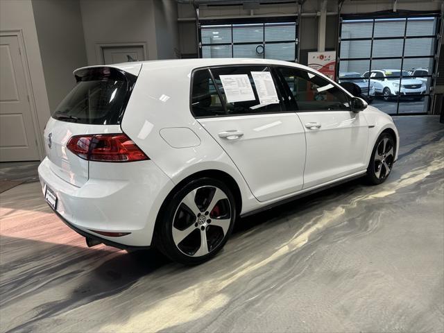 used 2017 Volkswagen Golf GTI car, priced at $16,295