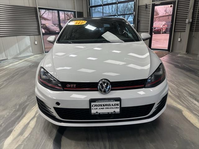 used 2017 Volkswagen Golf GTI car, priced at $16,295