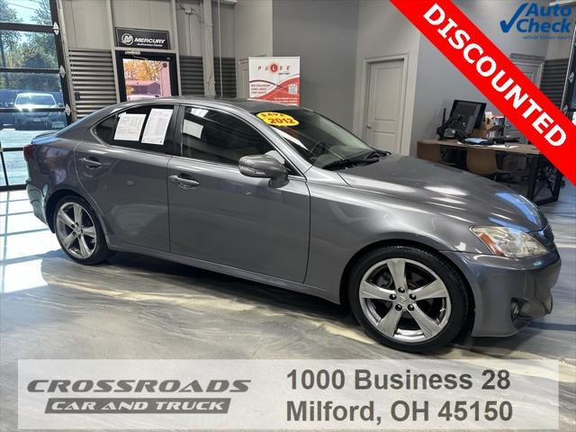 used 2012 Lexus IS 250 car, priced at $11,400