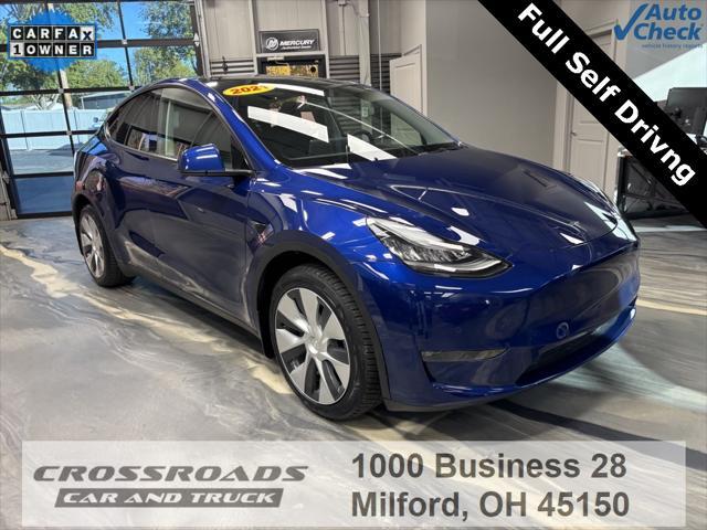 used 2021 Tesla Model Y car, priced at $26,995