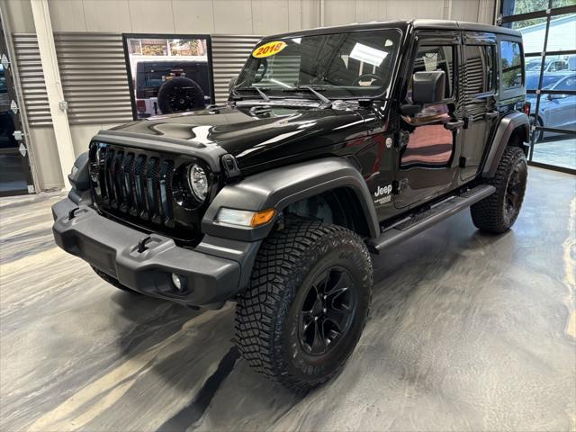 used 2018 Jeep Wrangler Unlimited car, priced at $25,995