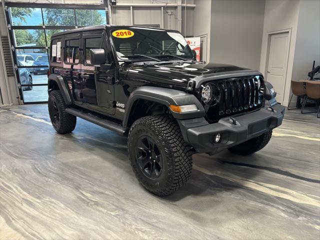 used 2018 Jeep Wrangler Unlimited car, priced at $25,995