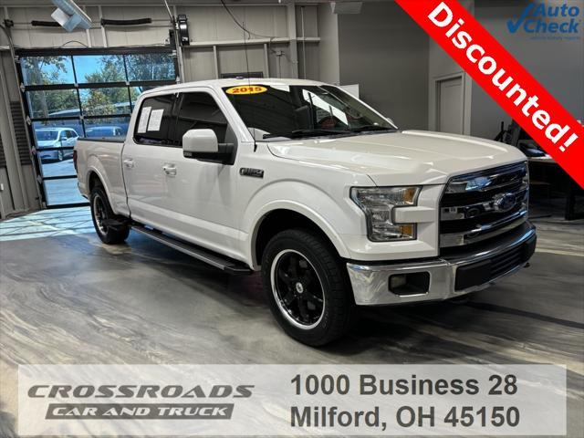 used 2015 Ford F-150 car, priced at $17,400