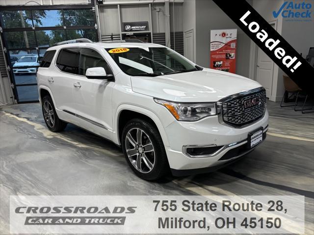 used 2018 GMC Acadia car, priced at $25,995