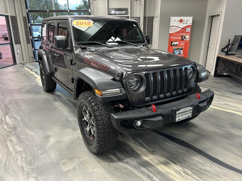 used 2018 Jeep Wrangler Unlimited car, priced at $30,495