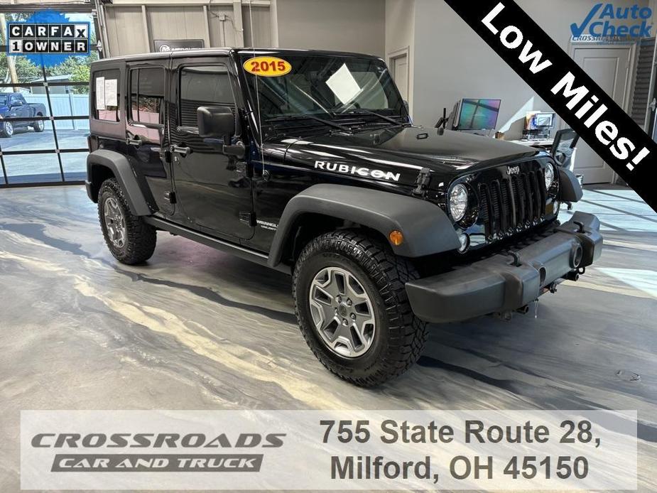 used 2015 Jeep Wrangler Unlimited car, priced at $29,495