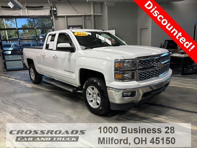 used 2015 Chevrolet Silverado 1500 car, priced at $15,200