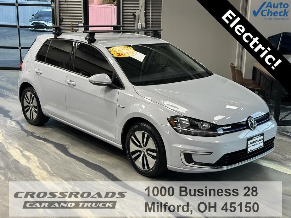 used 2019 Volkswagen e-Golf car, priced at $16,995