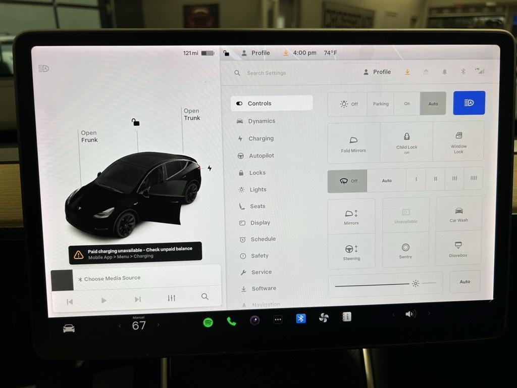 used 2020 Tesla Model Y car, priced at $22,495
