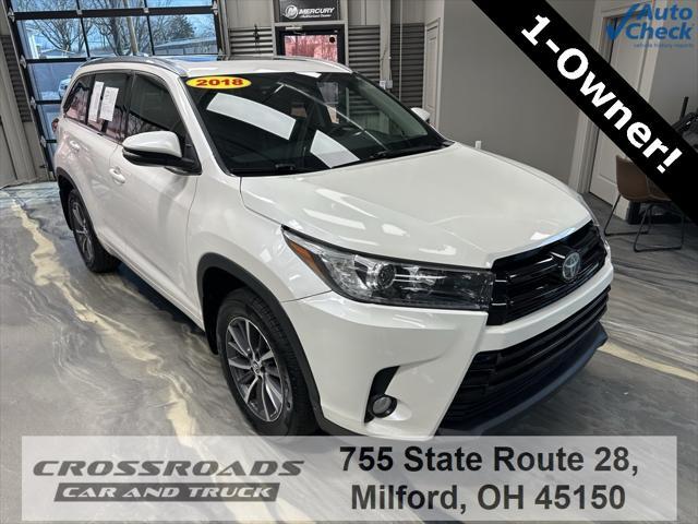 used 2018 Toyota Highlander car, priced at $22,495