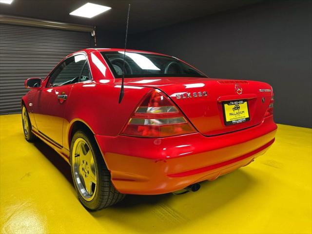 used 1999 Mercedes-Benz SLK-Class car, priced at $9,999