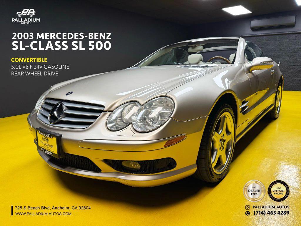 used 2003 Mercedes-Benz SL-Class car, priced at $14,997