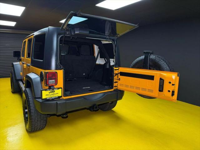used 2012 Jeep Wrangler Unlimited car, priced at $16,500