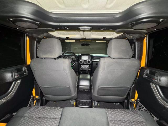 used 2012 Jeep Wrangler Unlimited car, priced at $16,500