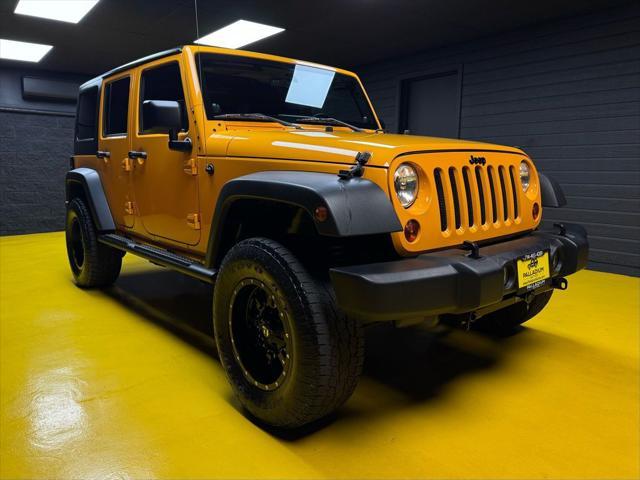 used 2012 Jeep Wrangler Unlimited car, priced at $16,500