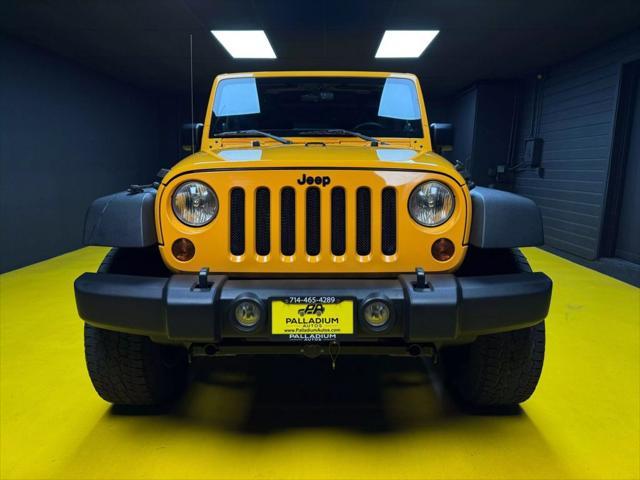 used 2012 Jeep Wrangler Unlimited car, priced at $16,500