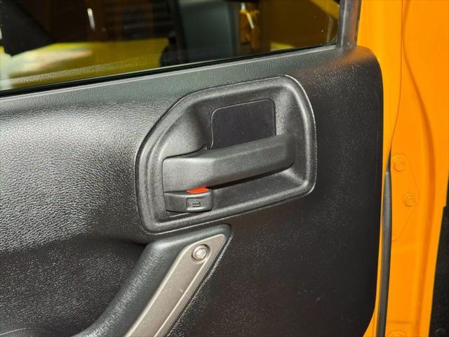 used 2012 Jeep Wrangler Unlimited car, priced at $16,500