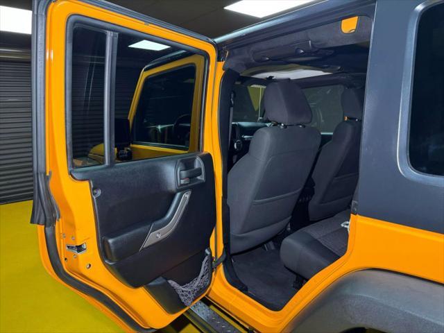 used 2012 Jeep Wrangler Unlimited car, priced at $16,500